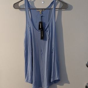 NWT Express distressed tank top